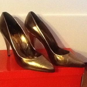 WORN HOME ALEXANDRA RAE SPANISH LEATHER SPIKE HEEL